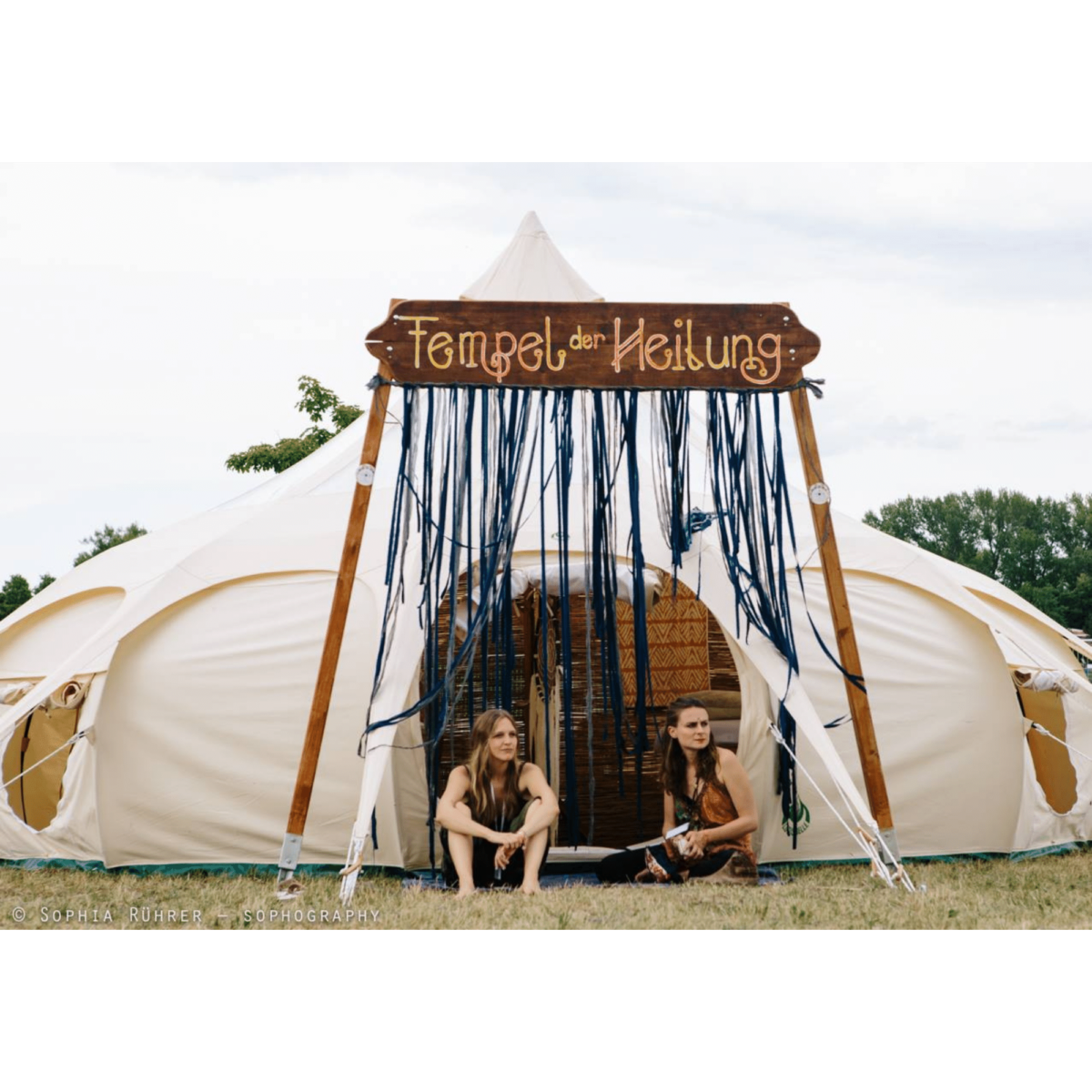 Evenement tent - Lotus Belle - afneembare zijwanden