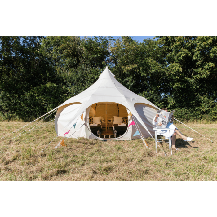 Lotus belle 5m Hybride deluxe twee dubbele bedden