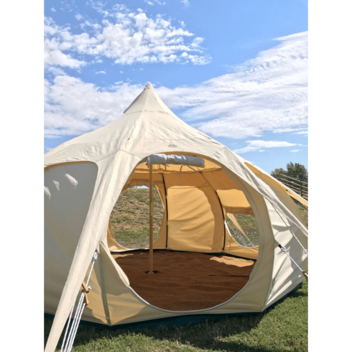 Tapijt glamping tent