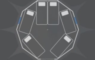 Tentinrichting Lotus Belle 5 meter tent