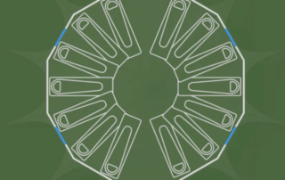 Tentinrichting slaapzakken Lotus Belle 6 meter tent