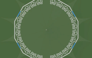 Tentinrichting workshops Lotus Belle 6 meter tent